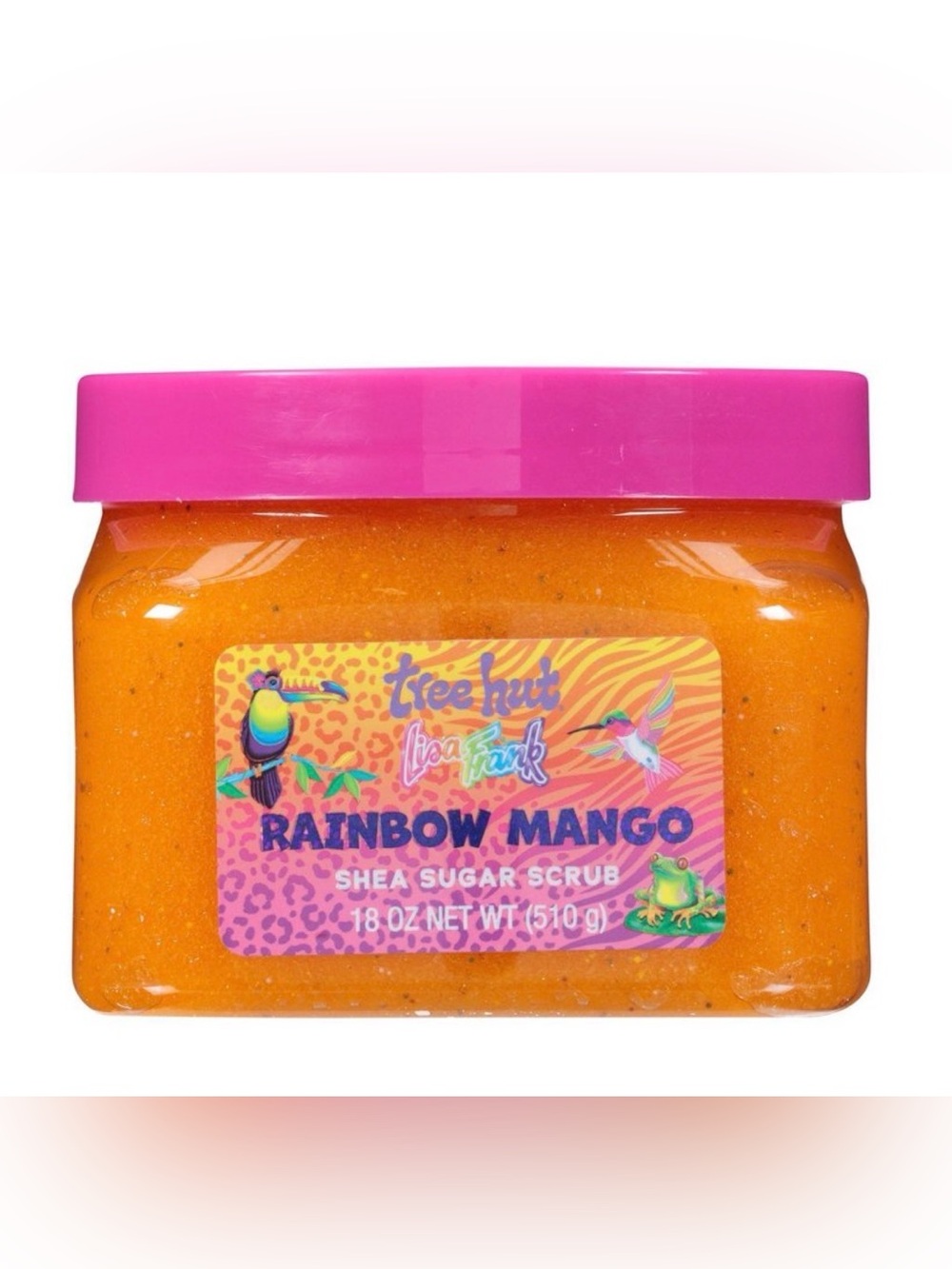 Final Price Drop New Lisa Frank® x Tree Hut Rainbow Mango Shea Sugar Scrub